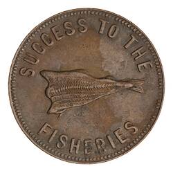 Token - 1 Cent, Prince Edward Island, Canada, 1855