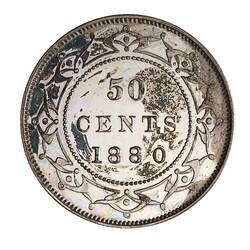 Proof Coin - 50 Cents, Newfoundland, 1880