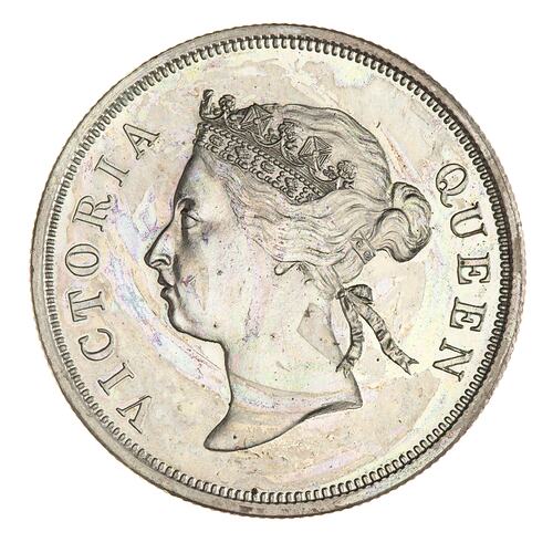 Proof Coin - 50 Cents, Straits Settlements, 1889