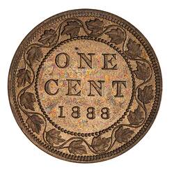 Coin - 1 Cent, Canada, 1888