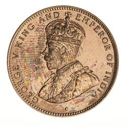Proof Coin - 2 Cents, Mauritius, 1911