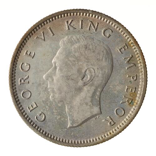 Coin - 6 Pence, New Zealand, 1940