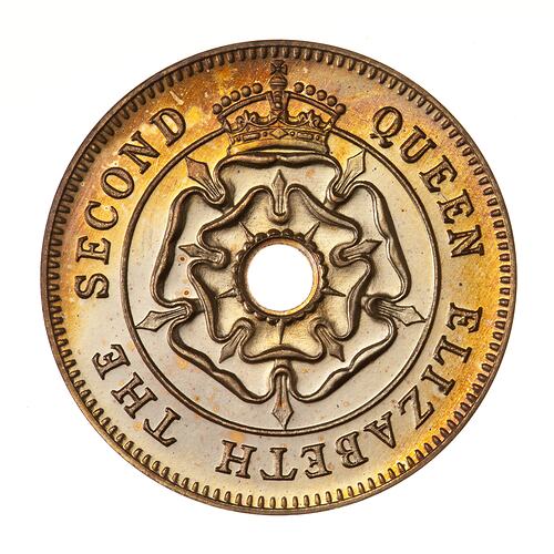 Proof Coin - 1/2 Penny, Southern Rhodesia, 1954