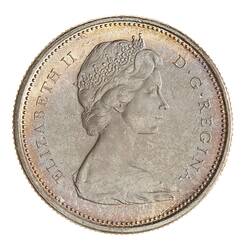 Coin - 25 Cents, Canada, 1966