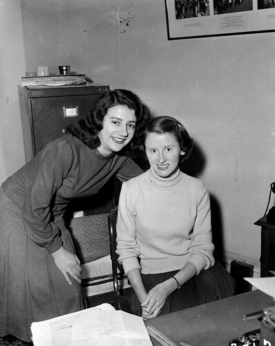 Portrait of Two Women, Melbourne, Victoria, 1953