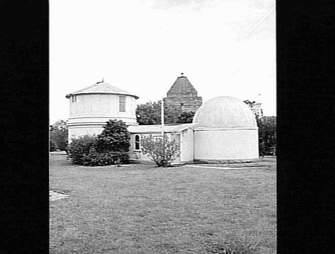 Negative - South Equatorial House & Photoheliograph House, Melbourne Observatory, 1981