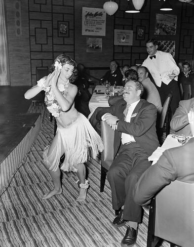 Dancer, Smith's Motor Convention, Chevron Hotel, Melbourne, Victoria, 1958