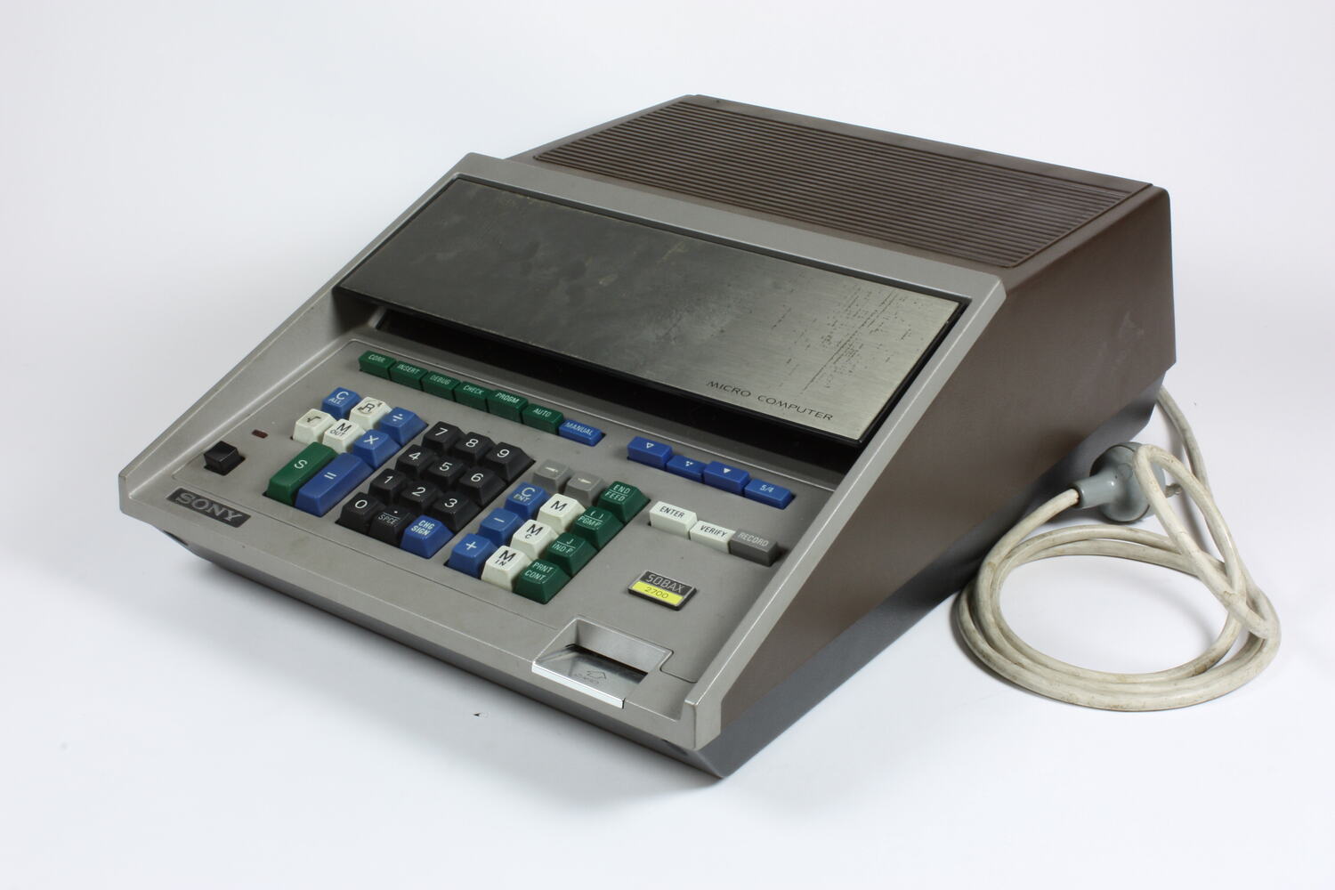 Computer & Printer - Sony, ICC-2700E & EP-71, circa 1970