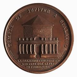 Medal - Conquest of Dalmatia, Napoleon Bonaparte (Emperor Napoleon I), France, 1806