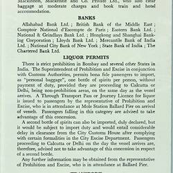 Brochure - 'P&O Orient Lines, Bombay', England, January, 1961