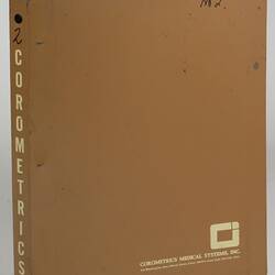 Operating Instruction Manual #2 - Corometrics Medical Systems, Petal Monitor Model FMS-101B, circa 1975