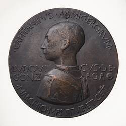Electrotype Medal Replica - Ludovico III, Marquis of Mantua