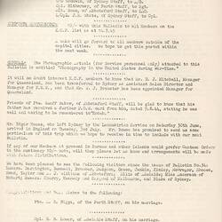 Bulletin - 'Kodak Staff Service Bulletin', No 35, 14 July 1945