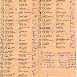 Program - 'Sheep Dog Trials', Stawell, 1953