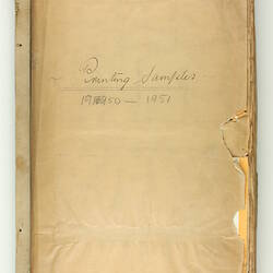 Scrapbook - Kodak Australasia Pty Ltd, Advertising Clippings, 'Printing Samples 1950 -1951', Abbotsford, 1950-1951