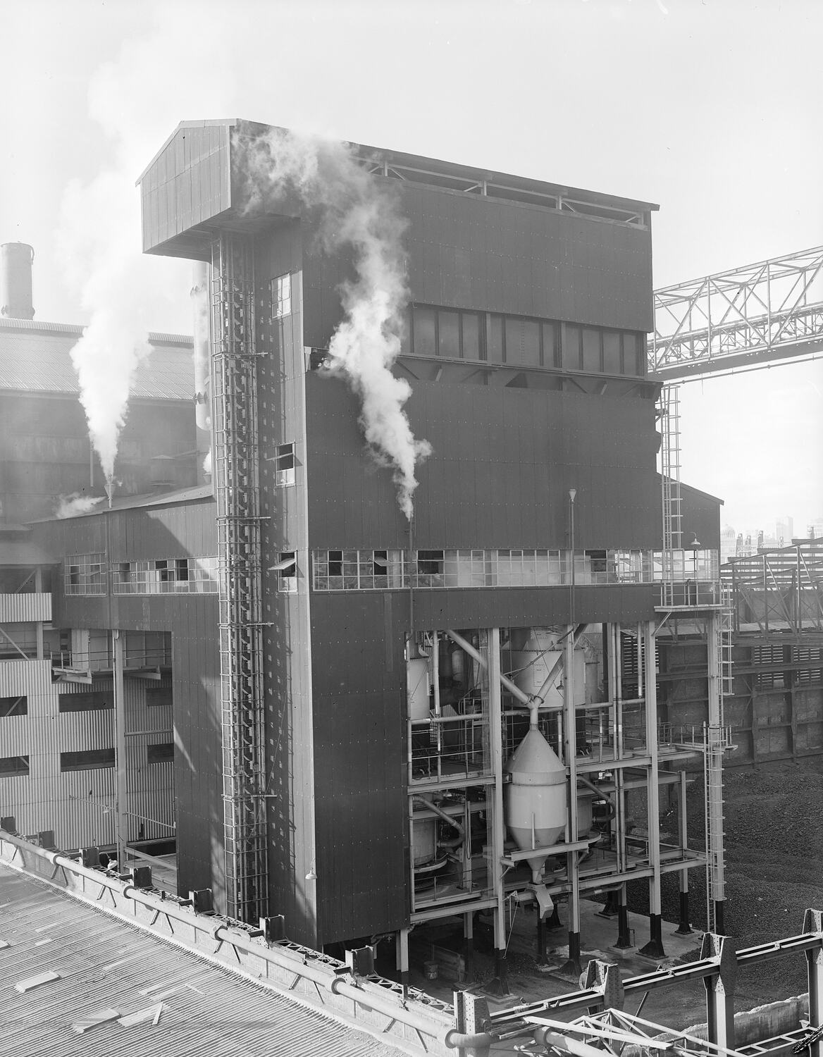 Negative - Woodall & Duckham, Gas & Coal Foundry Exterior, West ...