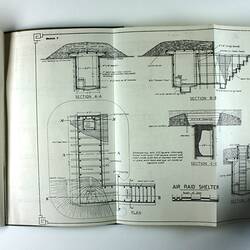 Inside pages of booklet with diagrams