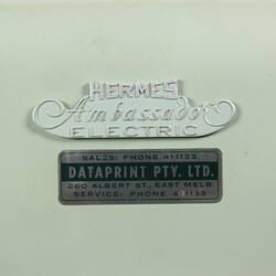 Typewriter - Paillard S.A., Hermes Ambassador Electric, 1960