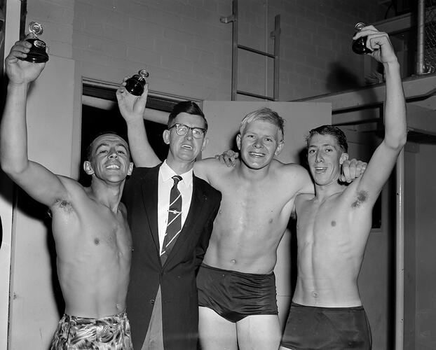 Shell Co, Swimming Competition Winners, Richmond, Victoria, 29 Feb 1960