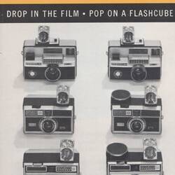 Publicity Leaflet - Eastman Kodak, 'Instamatic Cameras New Flashcube Models', 1965