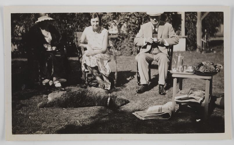 Rouse Family At Tea, Sydney, circa 1920s