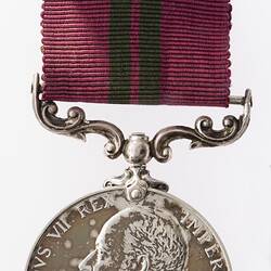 Medal - Commonwealth of Australia Meritorious Service Medal, King Edward VII, Specimen, Australia, 1903-1910 - Obverse