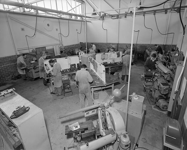 H. Rowe & Co. Pty Ltd, Factory Interior, Notting Hill, Victoria, Nov 1958