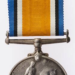 Medal - British War Medal, Great Britain, Sergeant George Foster, 1914-1920 - Reverse