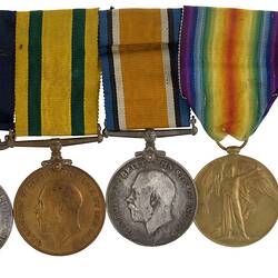 Medal - British War Medal, Great Britain, Gunner Joseph Veitch Stewart, 1914-1920