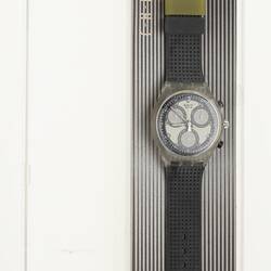 Wrist Watch in box - Swatch, 'Fumo Di Londra', Switzerland, 1994