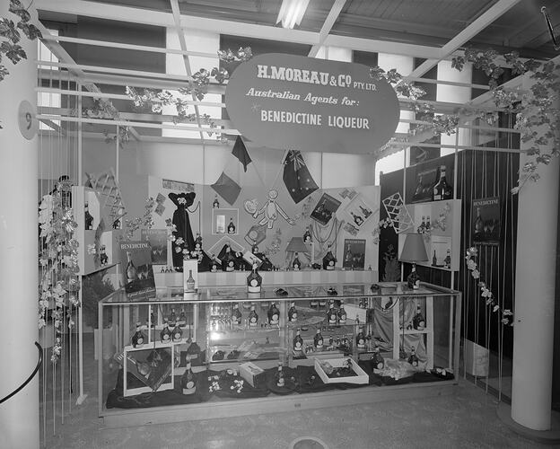 H. Moreau & Co Pty Ltd, Exhibition Stand, Melbourne, Victoria, Oct 1958