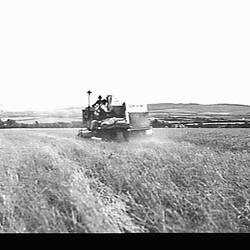 Photograph - H.V. McKay Massey Harris, Farm Equipment Manufacture & Field Trials, Broad Chalke, Salisbury, Wiltshire, England, 1934