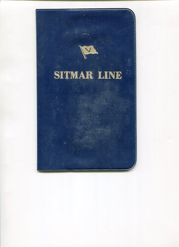 Document Holder - Sitmar Line, Sylvia Boyes, Lindsay Motherwell, 1970