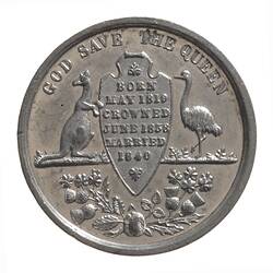 Medal - Jubilee of Queen Victoria, Australia, 1887