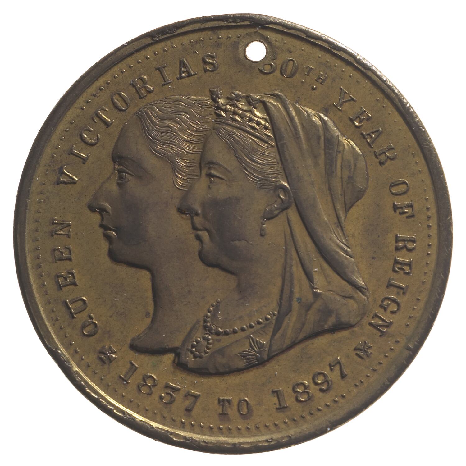 Medal - Diamond Jubilee of Queen Victoria, Celebration, Australia, 1897