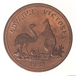 Medal - Armstrong Shoe Mart, Frankston, Victoria, Australia, 1984