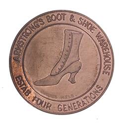 Medal - Armstrong Shoe Mart, Frankston, Victoria, Australia, 1979