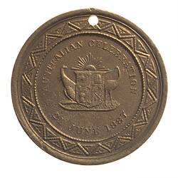 Medal - Jubilee of Queen Victoria, Australia, 1887