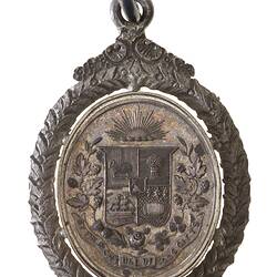 Medal - Shepparton & Lower Goulburn Valley Agricultural and Pastoral Society Silver Prize, 1881 AD