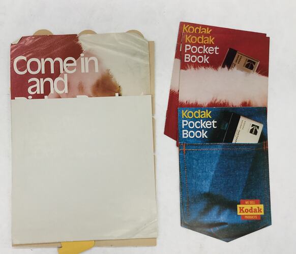 Booklets & Poster - Kodak Australasia Pty Ltd, Pocket Instamatic Cameras, circa 1960s