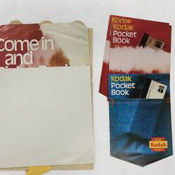 Booklets & Poster - Kodak Australasia Pty Ltd, Pocket Instamatic Cameras, circa 1960s
