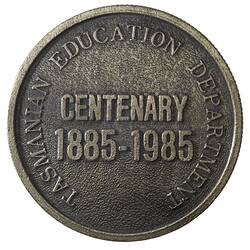 Medal - Centenary of Education in Tasmania, 1985 AD