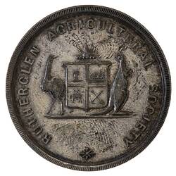 Medal - Rutherglen Agricultural Society Silver Prize, c. 1887 AD