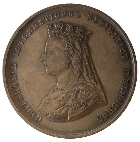 Medal - Melbourne Centennial International Exhibition, Bronze Prize, 1888 AD