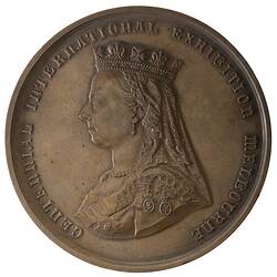 Medal - Melbourne Centennial International Exhibition, Bronze Prize, 1888 AD