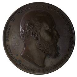 Medal - Australian International Exhibitions Commissioners, 1879 - 1881 AD