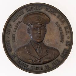 Medal - Neville Cropley Swift, c. 1920