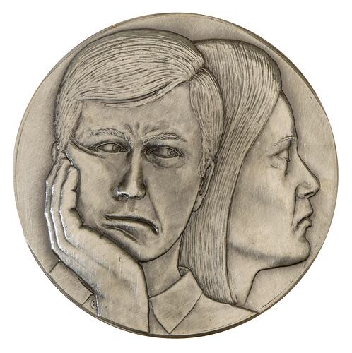 Medal - Courtship, The Tiff, 1990 AD