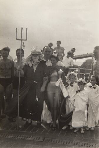 Crossing the Equator Ceremony Onboard Fairsea, Theodorus Perdon, 1952