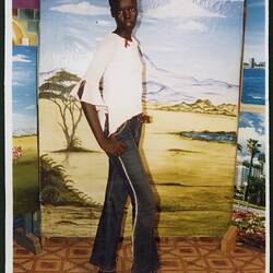Digital Photograph - Nyadol Nyuon, Portrait, Kakuma Refugee Camp, Kenya, 2002